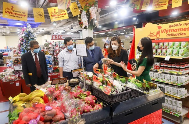Vietnamese goods week 2021 in Singapore